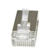 Conector RJ45 Macho 8 Polos Categoria 5E Incolor TM88 Metaltex