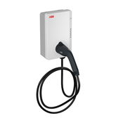 Carregador Para Carro Elétrico Terra Ac Wallbox 22KW 32A 380V 3P+N Com Cabo Tipo T2 Rfid 4G ABB6AGC082157 TACW22G5RC0 - ABB