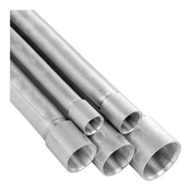 Eletroduto em Aço Carbono com Diâmetro de 3/4 e Revestimento Pré Galvanizado 60010PZ Perfil Líder