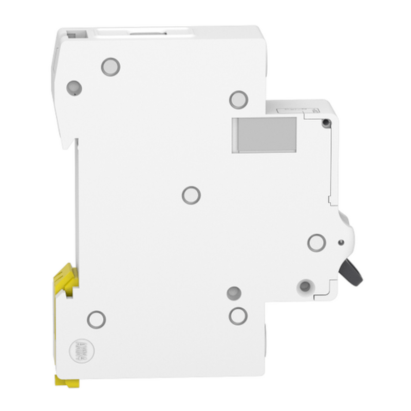 Disjuntor Mini Monopolar 16a 127/230VCA C 3KA | INCLINADO ESQUERDA