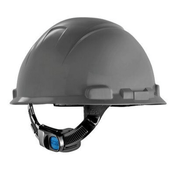 Capacete Aba Frontal Cinza com Suspensão e Jugular H 700 HB004570923 3M