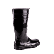 Bota Prof PVC Preto Cano Longo com Forro Biqueira Aço 85BPL200PA Tamanho 41 CA 37750 Bracol