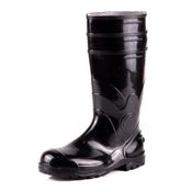 Bota Profissional PVC C/Cl Preta Com Forro Bico De Aço Pa 85BPL200PA 80000158 Tamanho 39 CA 37750 Bracol