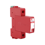 Dispositivo Contra Surto CLII 1P 275V 15KA IP20 Vermelho 15KA 16212 Clamper