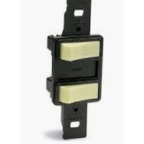 Interruptor Predial Embutir 2 Teclas Simples Separadas Marfim 250v 10a sem Placa Silentoque 2014 PIAL