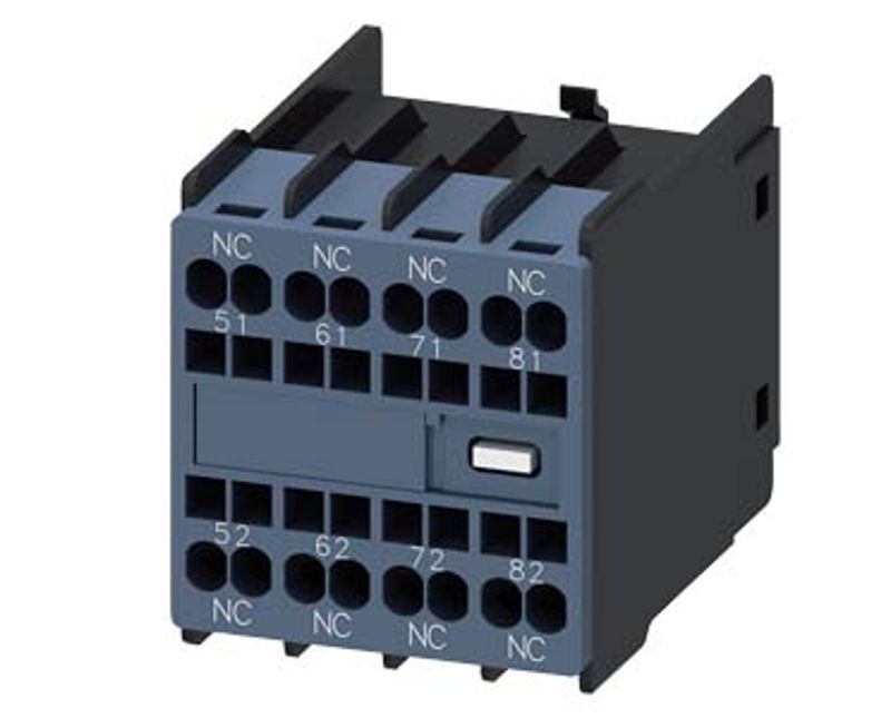 Bloco Contato Auxiliar Contator Frontal 4Nf 3RH29112GA04 Siemens - Dimensional | Visão geral do produto