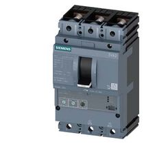 Disjuntor Caixa Moldada Tripolar Eletrônico 380VCA 200A 55KA Sentron 3Va22205Mn320Aa0 Siemens