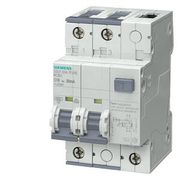 Disjuntor Diferencial Residual Bipolar 32A 30Ma 5SU13247FA32 Siemens