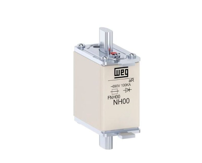 Fusível NH 00 Ultra Rápida 690v 125a 100ka  - WEG - Imagem ampliada