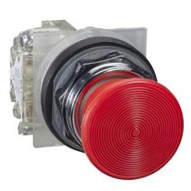 Botão Cogumelo Metálico 30mm Soco 9001KR9R94H13 Schneider