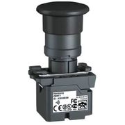 Botão Wireless Cogumelo 40mm Preto 22mm ZB5RTC2 Schneider