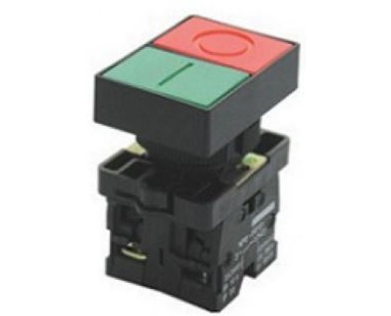 BOTAN様 Botão Frontal Comando Duplo Verde e Vermelho 22,5mm SLPDN