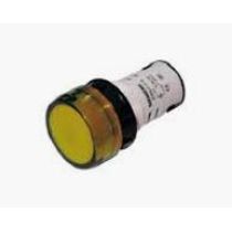 Botão Iluminado Redondo Amarelo 22mm 24V LED Integrado 1NA 3SB61330DB301BA0 Siemens