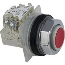 Botão Metálico Vermelho 30mm 1NA+1NF Impulso 9001KR3RH13 Schneider