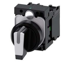 Comutador Iluminado Knob Curto Branco 22mm 3SU11002BL601NA0 Siemens