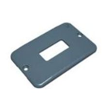 Tampa Não Metálica Condulete PVC Cinza 1 Posto VerticAlumínio 1/2"  3/4" 1" Tigre 36005505 Tigre