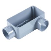 Condulete Alumínio LL 1.1/4" BSP com Tampa Sem Pintura 56104304 Tramontina