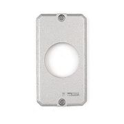 Tampa Metálica Condulete Alumínio Pintado Cinza 1 Posto Redondo 1/2 3/4" 56115001 Tramontina