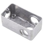 Condulete Metálico Multiplo Aluminio L 1" Com Tampa Sem Pintura 56200013 Tramontina