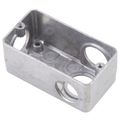 Condulete Metálico Multiplo Aluminio L 2"" Com Tampa Sem Pintura 56200016 Tramontina | Dimensional - Visão geral do produto