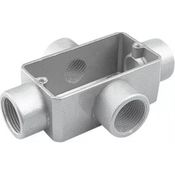 Condulete Alumínio X 3/4" Sem Rosca Sem Tampa Sem Vedação Sem Pintura 56109312 Tramontina