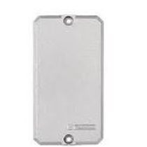 Tampa Metálica Condulete Alumínio Pintado Cinza Cega Injetada 1/2 3/4" 56115006 Tramontina