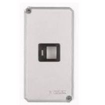 Tampa Metalica Condulete Aluminio Pintado Cinza 1 Posto Rj45 1" 56115017 Tramontina