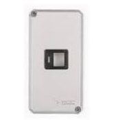 Tampa Metalica Condulete Aluminio Sem Pintura 1 Posto Rj45 1" 56117017 Tramontina