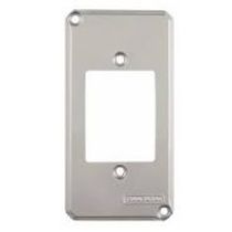 Tampa Metálica Condulete Alumínio Sem Pintura 3 Postos Horizontais 1" P/ 1 Tomada 56117044 Tramontina