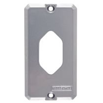 Tampa Metálica Condulete Alumínio Pintado Cinza 1 Posto Padrão Brasil 1/2 3/4" 56115036 Tramontina