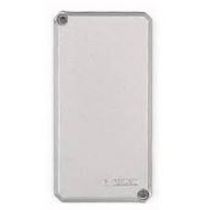 Tampa Metálica Condulete Alumínio Sem Pintura Cega 1" 56117007 Tramontina