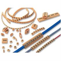 Anilha PVC Amarela 6,00 A 10,00 Mm2 C - HO85 - Hellermann