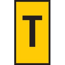 Anilha Poliamida 6.6 Amarela 1,50 A 2,50 Mm2 T - W2 - Hellermann