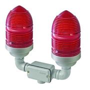 Sinalizador Luminoso Duplo Continuo Verde/Vermelho 60W E003041010 Wetzel