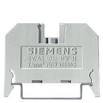 Conector Passagem Termoplastico Laranja 24A 2,50mm2 8WA10111BF22 Siemens