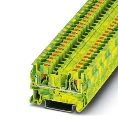 Conector Passagem Terra Poliamida Verde/Amarelo 0,2 Mm2 A 6 Mm2