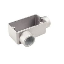 Condulete Alumínio LR 1.1/4" Sem Rosca Com Tampa Sem Vedação Sem Pintura 56105314 Tramontina