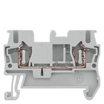 Conector Passagem Poliamida/Cobre Cinza 31A 2,50mm2 8WH20000AF00 Siemens