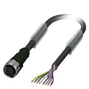 Conector Sensor Fêmea Reto 8 Polos M12 10 M 3SX56012GA10 Siemens