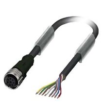 Conector Sensor Fêmea Reto 8 Polos M12 10 M 3SX56012GA10 Siemens