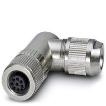 Conector Sensor Femea Angular 8 Polos M12 1553666 Phoenix Contact