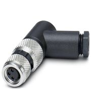 Conector Sensor Fêmea Angular 4 Polos M8 SACCM8FR3CONMSW Phoenix Contact