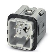 Porta Contato Macho 4 Polos + Terra 24A 1585236 Phoenix Contact