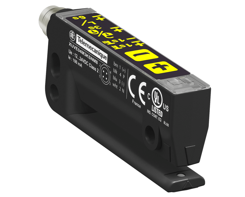 Sensor Fotoeletrico 3Mm XUVE04M3KSNM8 Schneider - Dimensional