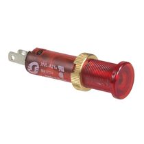 Sinaleiro Redondo Plástico Vermelho 8,0 Mm 24v Led XVLA234 Schneider
