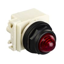 Sinaleiro Redondo Oval Vermelho 30,0 mm 120V LED 9001SKP38LRR9 Schneider