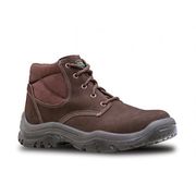 Bota De Segurança Nobuck Cadarço Bidensidade Bico De Composite Marrom Cafe 4087FHBN1600LG Tamanho 41 CA 42169 Bracol