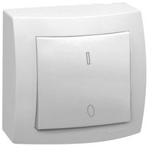 Interruptor Predial 1 Tecla Dupla Simples Bipolar Branca 250v 25a Sistema X 675002 Pial Legrand