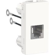 Módulo Tomada Rede Telefonia Rj11 1 Módulo Branca S70549004 Schneider