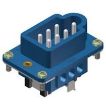 Porta Contato Macho 10 Polos 16a PB10M KAP